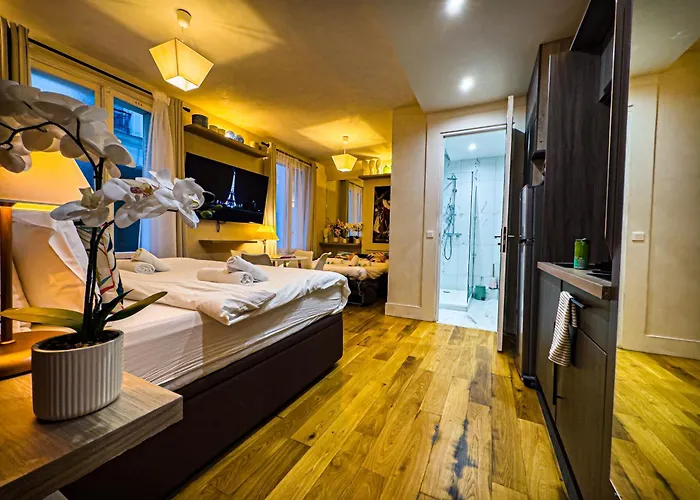 Eiffel-tower, Trocadero - 4 People Lejlighed *